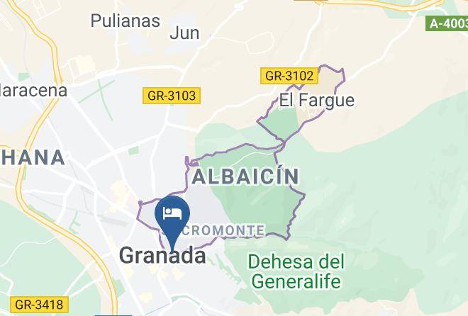 Granada - Hotel Plaza Nueva Maps