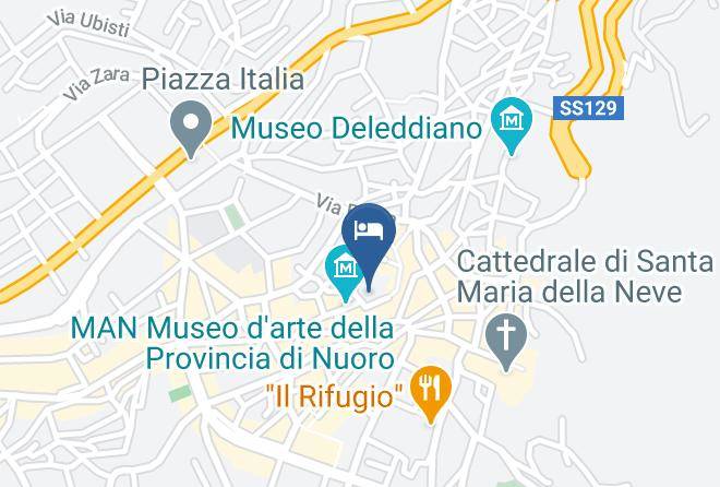 Plaza Nuoro Map