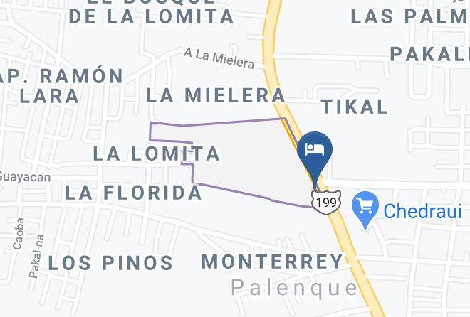 Palenque - Plaza Palenque Hotel And Convention Center Maps