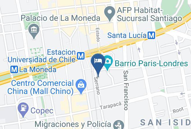 Plaza Paris Amistar Map