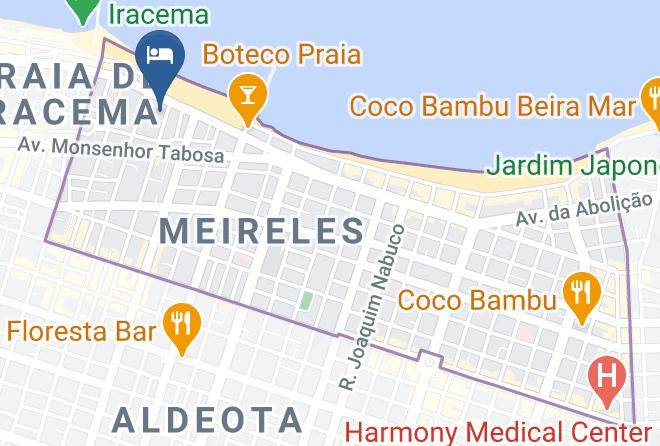 Fortaleza - Plaza Praia Suites Maps