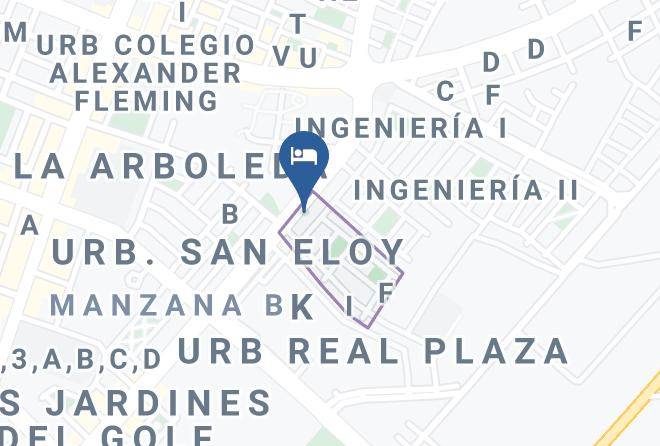 Plaza Real Hotel Map