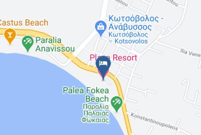 East Attica - Plaza Resort Hotel Maps