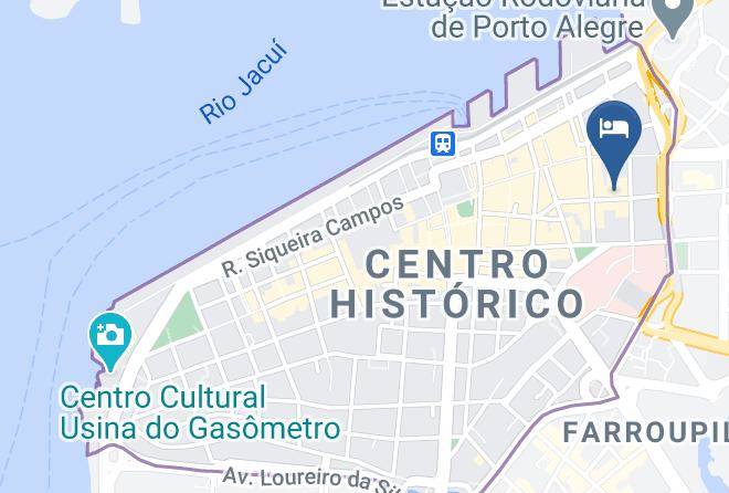 Porto Alegre - Plaza Sao Rafael Hotel Maps