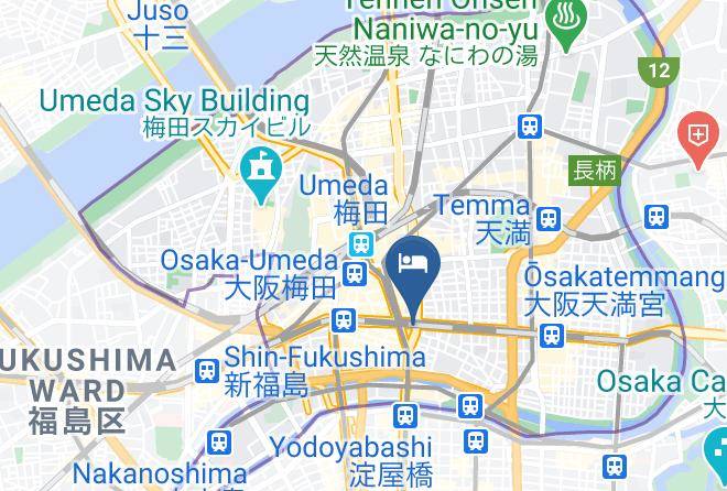 Plaza Umeshin Osaka Map