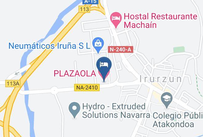 Navarra - Plazaola Hotel Sl Maps