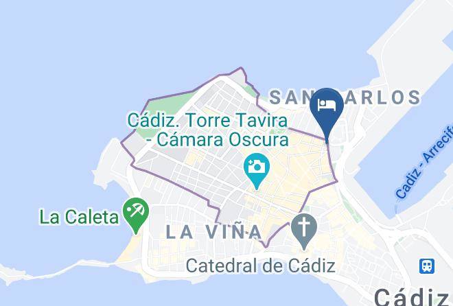 Cadiz - Plazuela Del Carbon Suites Maps