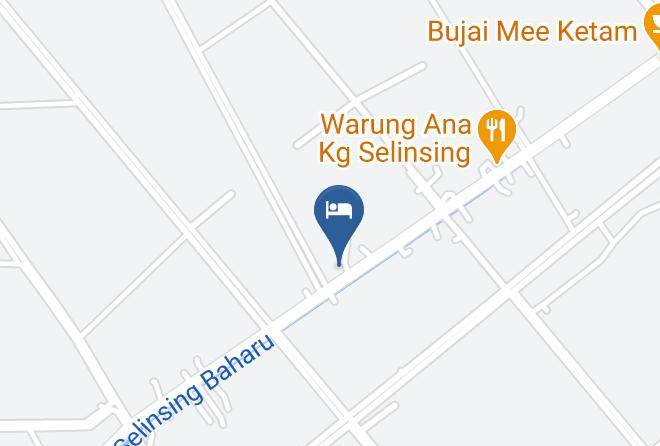 Kerian District - Plc Homestay Selinsing Maps