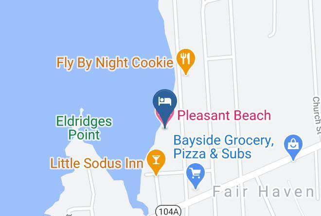 Cayuga - Pleasant Beach Hotel Maps