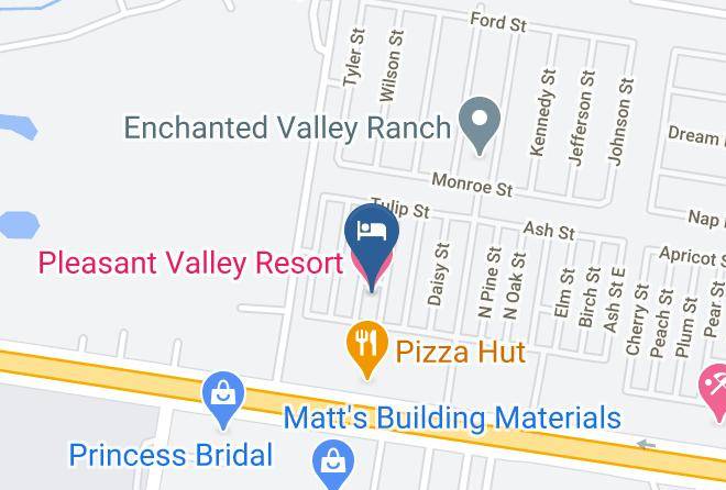 Pleasant Valley Resort Map
