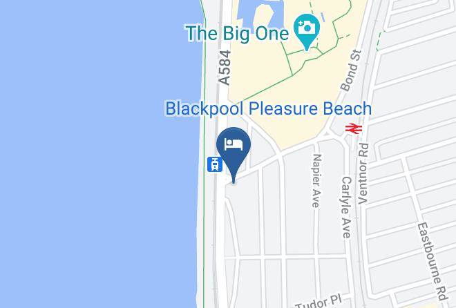 Pleasure Hotel By The Beach Map