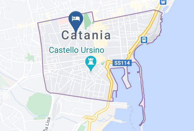 Catania - Plebis Contemporary Luxury B&b Maps