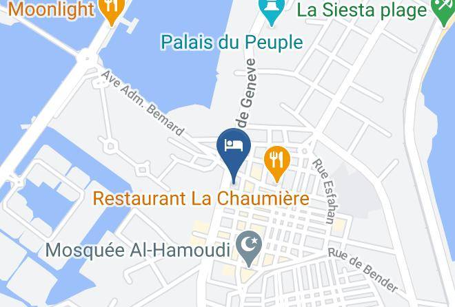 Djibouti - Plein Ciel Hotel Maps