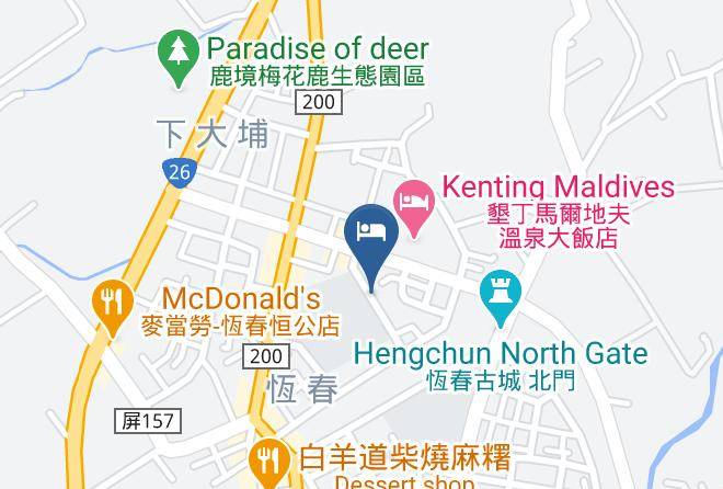 Pingtungnty - Plentiful Inn Kenting Maps