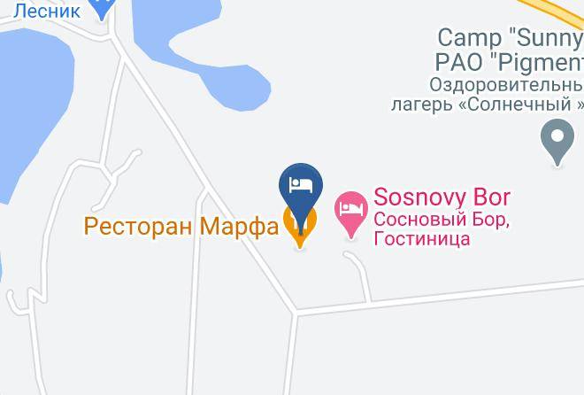 Tambov - Ples Hotel Maps