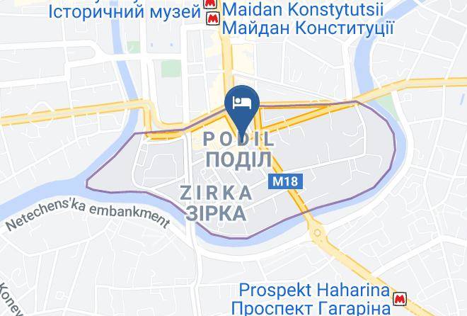Kharkiv - Pletnevskiy Inn Maps