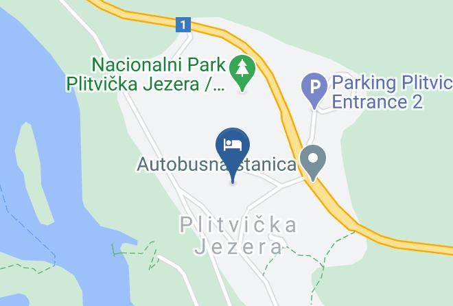 Plitvicka Jezera - Plitvice Hotel Maps
