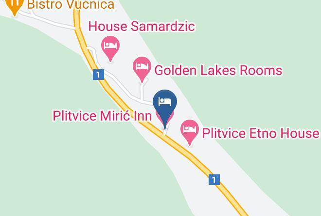 Plitvicka Jezera - Plitvice Miric Inn Maps
