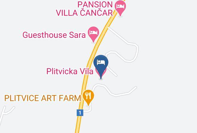Plitvicka Vila Map