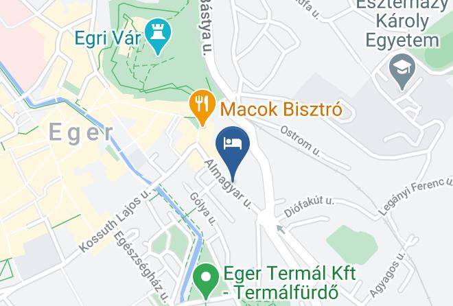 Eger - Plitzner Vendeghaz Maps