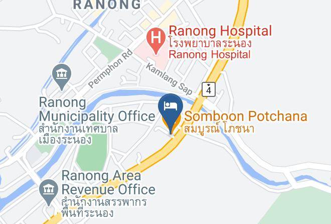 Mueang Ranong District - Ploen Jai Hotel Maps