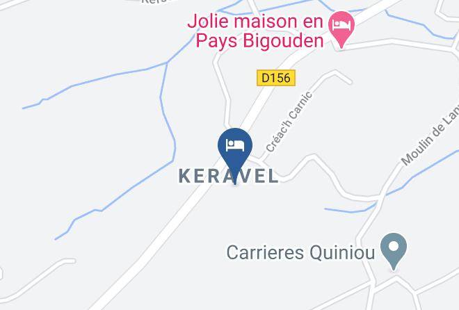 Ploneour Lanvern Map