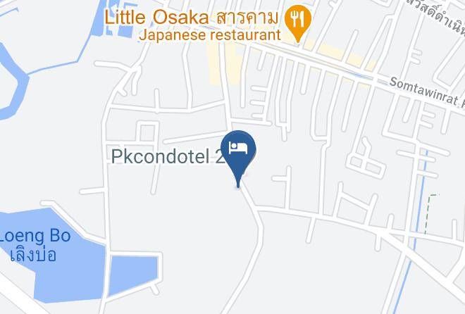 Mueang Maha Sarakham District - Ploy Pailin Garden Hotel Maps
