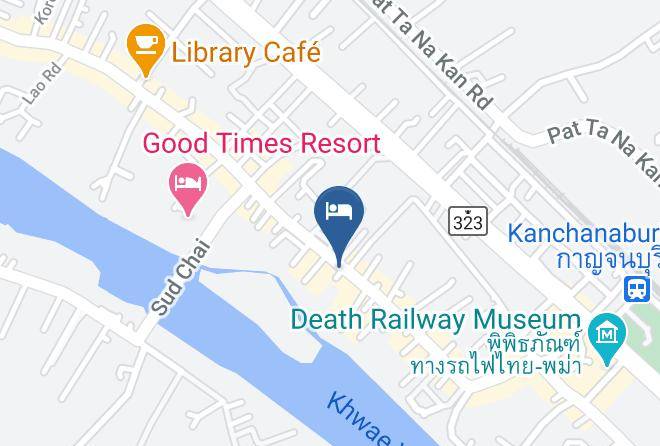 Amphoe Mueang Kanchanaburi - Ploy Resort Kanchanaburi Maps