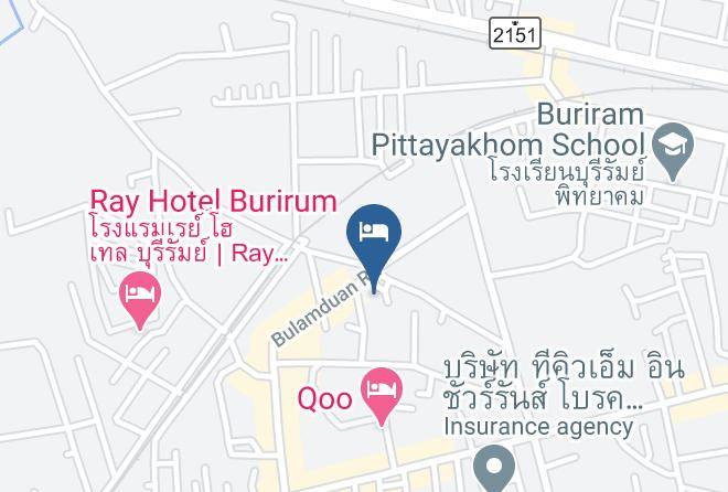 Amphoe Mueang Buri Ram - Ploy Resort Maps