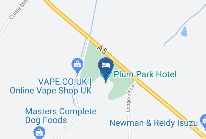 Northants - Plum Park Hotel Maps