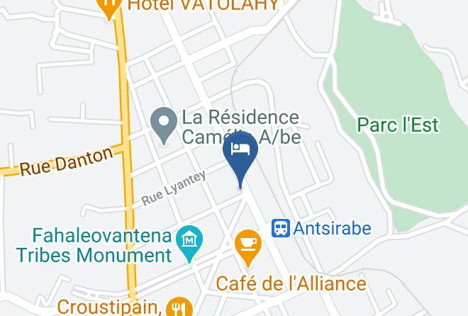 Antsirabe I - Plumeria Hotel Antsirabe Maps