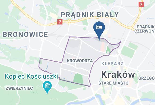 Cracow - Plushotel Maps