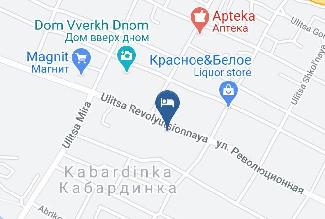 Gelendzhik - Plutos Mini Hotel Maps