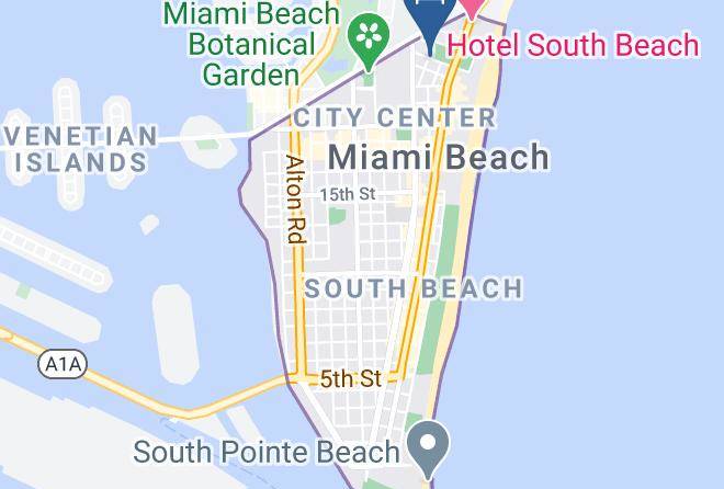 Miami Dade - Plymouth Hotel Miami Maps