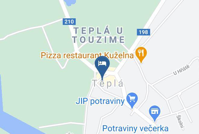 Cheb - Plzenka Restaurant A Penzion Maps