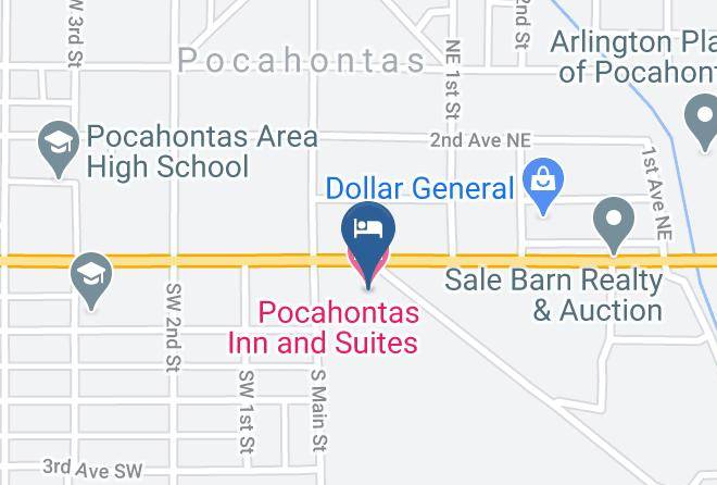 Pocahontas - Pocahontas Inn And Suites Maps
