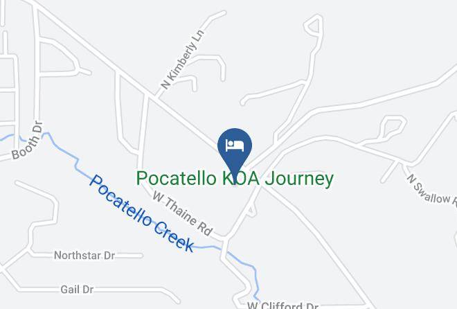 Bannock - Pocatello Koa Journey Maps