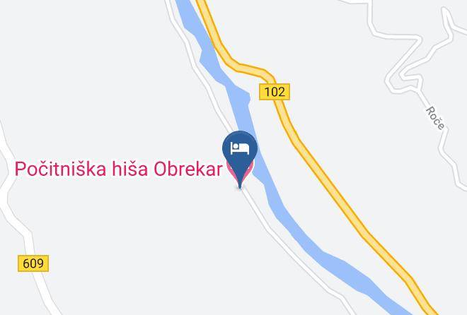 Tolmin - Pocitniska Hisa Obrekar Maps