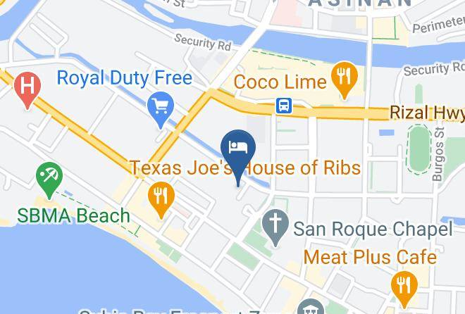 Zambales - Poco A Poco Hotel Maps
