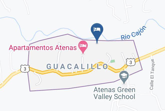Atenas - Poco Cielo Resort Maps
