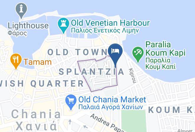 Khania - Poco Loco Hotel Maps