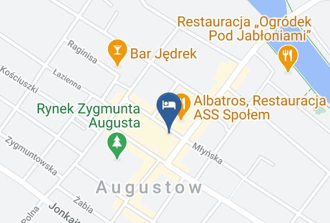 Augustowski - Pod Beczka Nocleg Maps