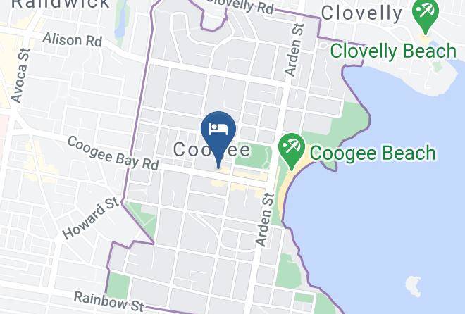 Randwick - Pod Bed Coogee Beachside Maps