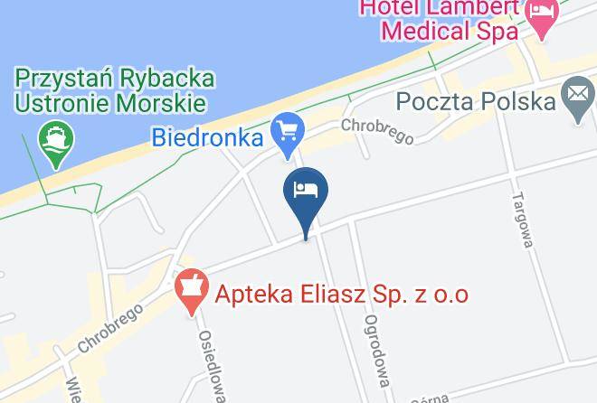 Kolobrzeski - Pod Dmuchawcem Ustronie Morskie Noclegi Blisko Morza Maps