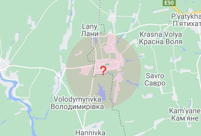 Zhovti Vody - Pod Elkamy Hostynytsa Maps