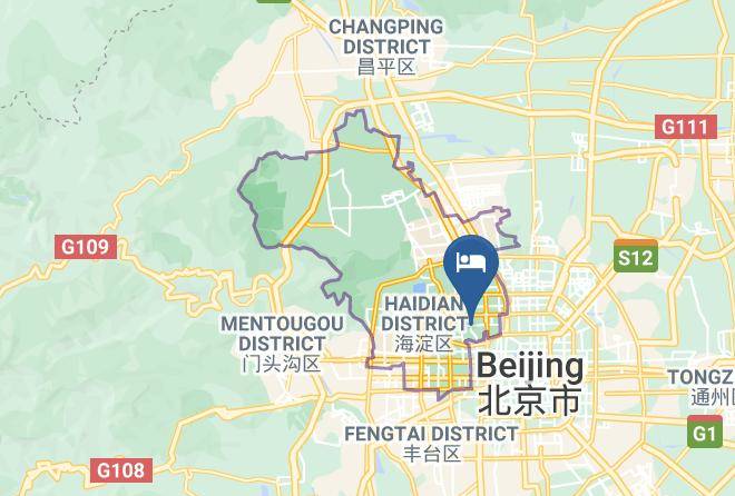 Haidian District - Pod Inn Zhongguancun Maps