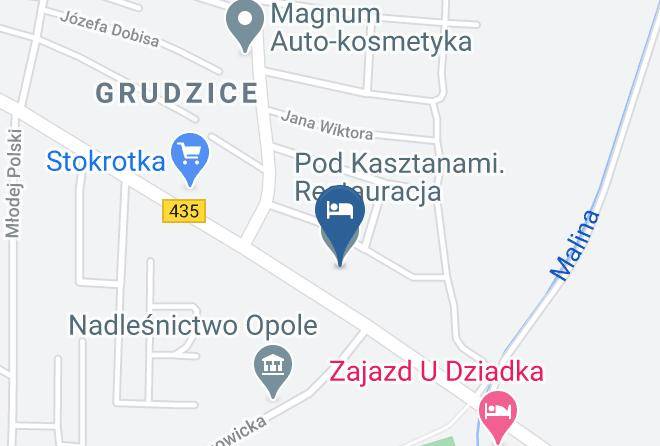 Opole - Pod Kasztanami Restauracja Maps
