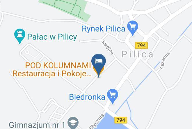 Zawiercianski - Pod Kolumnami Restauracja I Pokoje Hotelowe Maps