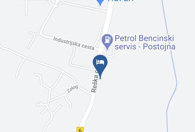 Postojna - Pod Orehi Maps