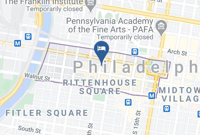 Philadelphia - Pod Philly Hotel Maps